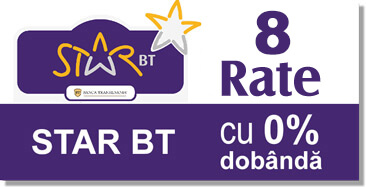 8 rate BT cu 0% dobanda